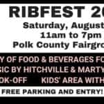 Rib fest, sponsored by johnson motors of st croix falls