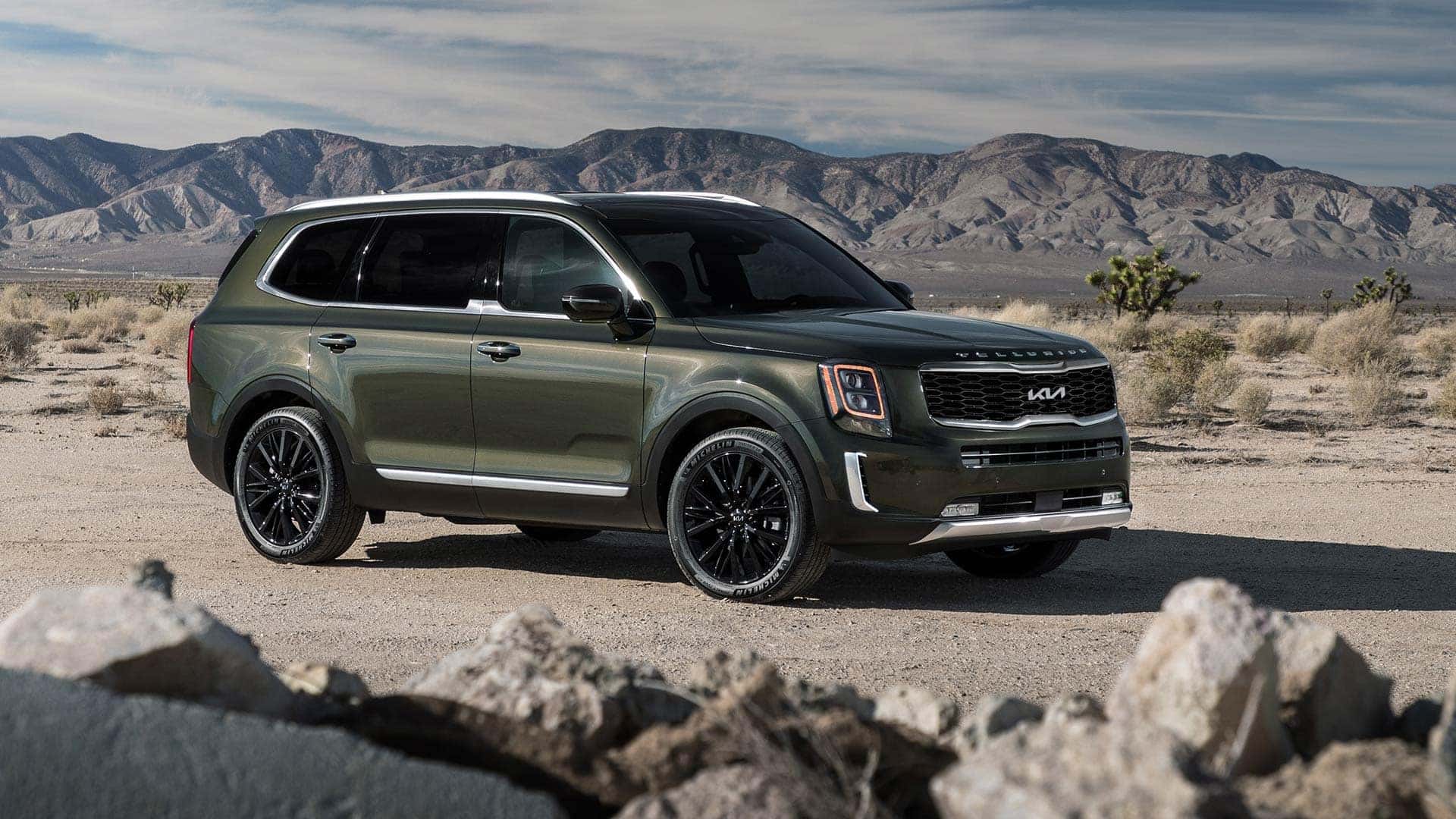 Kia Telluride on a road trip