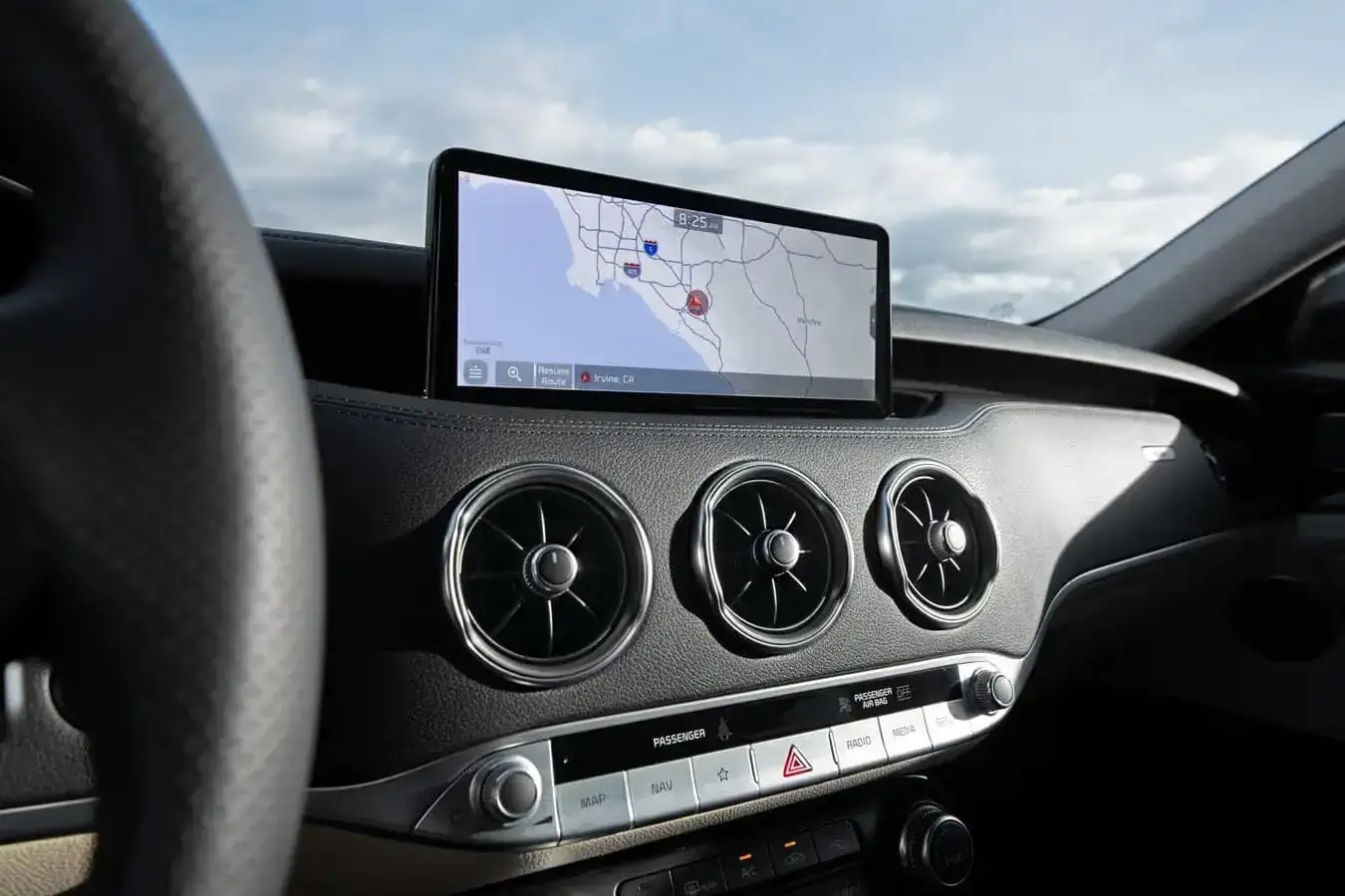Kia’s navigation and software