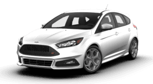 White 2018 Ford Focus Model
