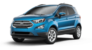 Blue 2018 Ford EcoSport