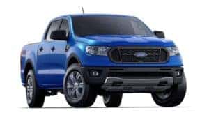 Blue 2019 Ford Ranger Model Image