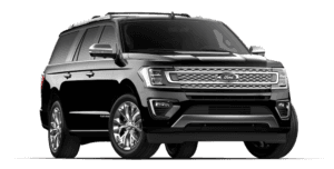 Black 2019 Ford Expedition on white