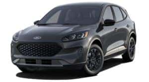 A grey 2020 Ford Escape is facing left.