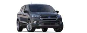A gray 2019 Ford Escape is facing right.