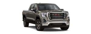 A brown 2020 GMC Sierra 1500 is facing right.