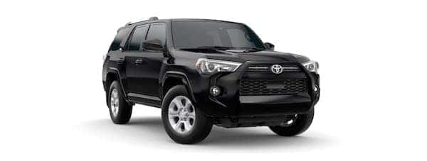 A black 2021 Toyota 4Runner is angled right.