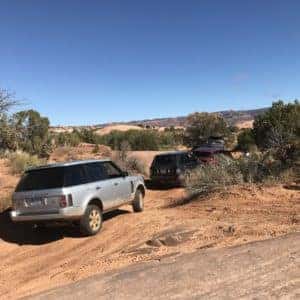 Land Rover event