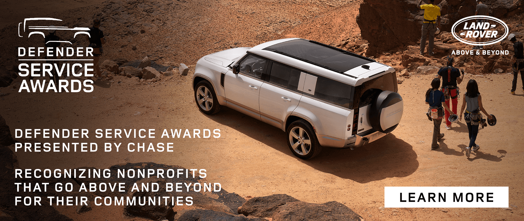 DEFENDER SERVICE AWARDS PRESENTED BY CHASE RECOGNIZING NONPROFITS THAT GO ABOVE AND BEYOND FOR THEIR COMMUNITIES