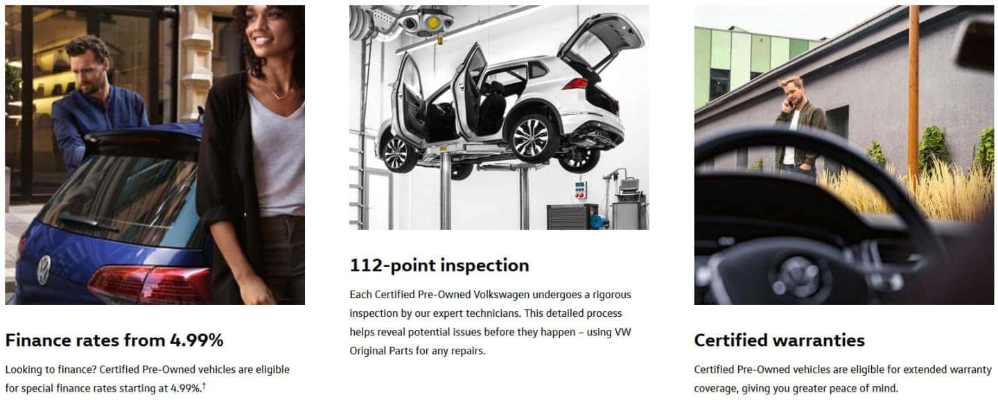 Benefits of VW Certified PreOwned Lauria VW Port Hope Cobourg