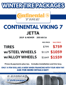 VW Jetta Snow Tires Port Hope