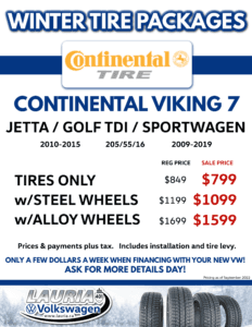 VW Jetta Snow Tires Cobourg