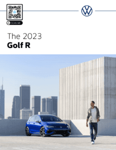 2023 VW Golf R Brochure
