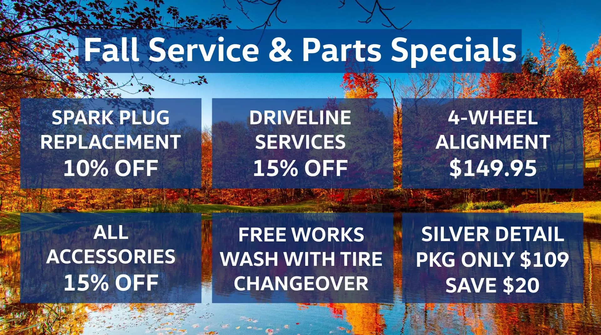 Vw Service & Parts Special Offers 