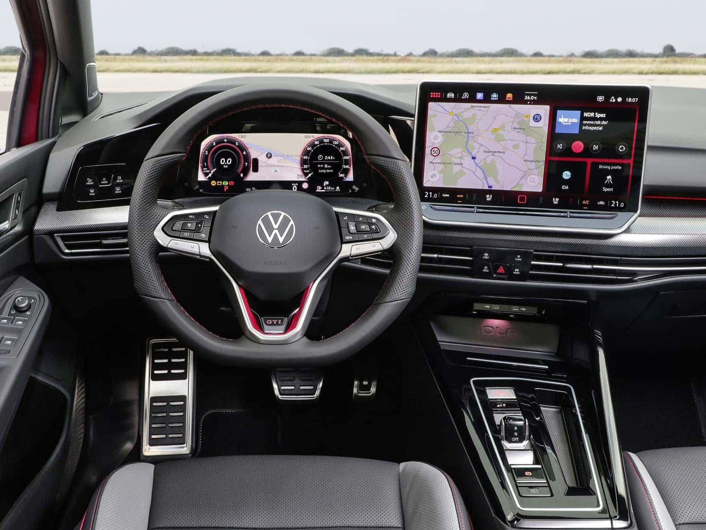 2025 Volkswagen Golf GTI Infotainment Screen
