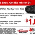 service coupon-buy-three-toyota-tires-get-one-for-1