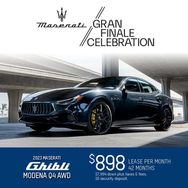 2023 Maserati Ghibli Modena Q4 AWD 