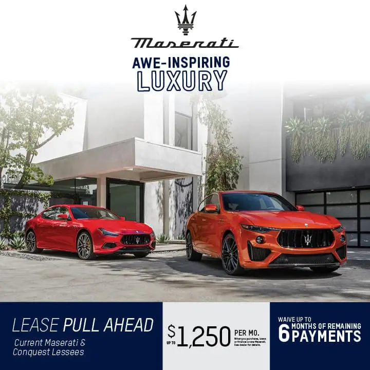 Current New Maserati Specials Offers | Maserati of Bergen County