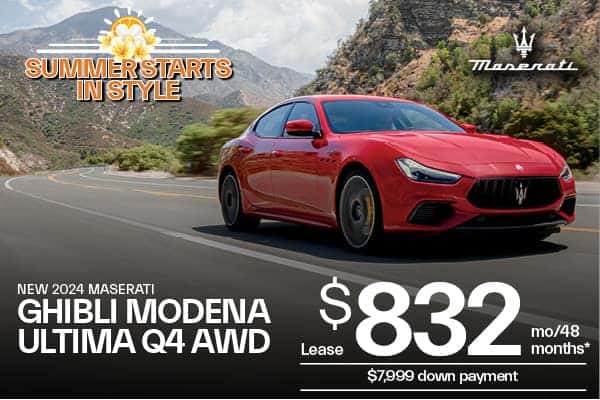 2024 Maserati Ghibli  Modena Ultima Q4 AWD 