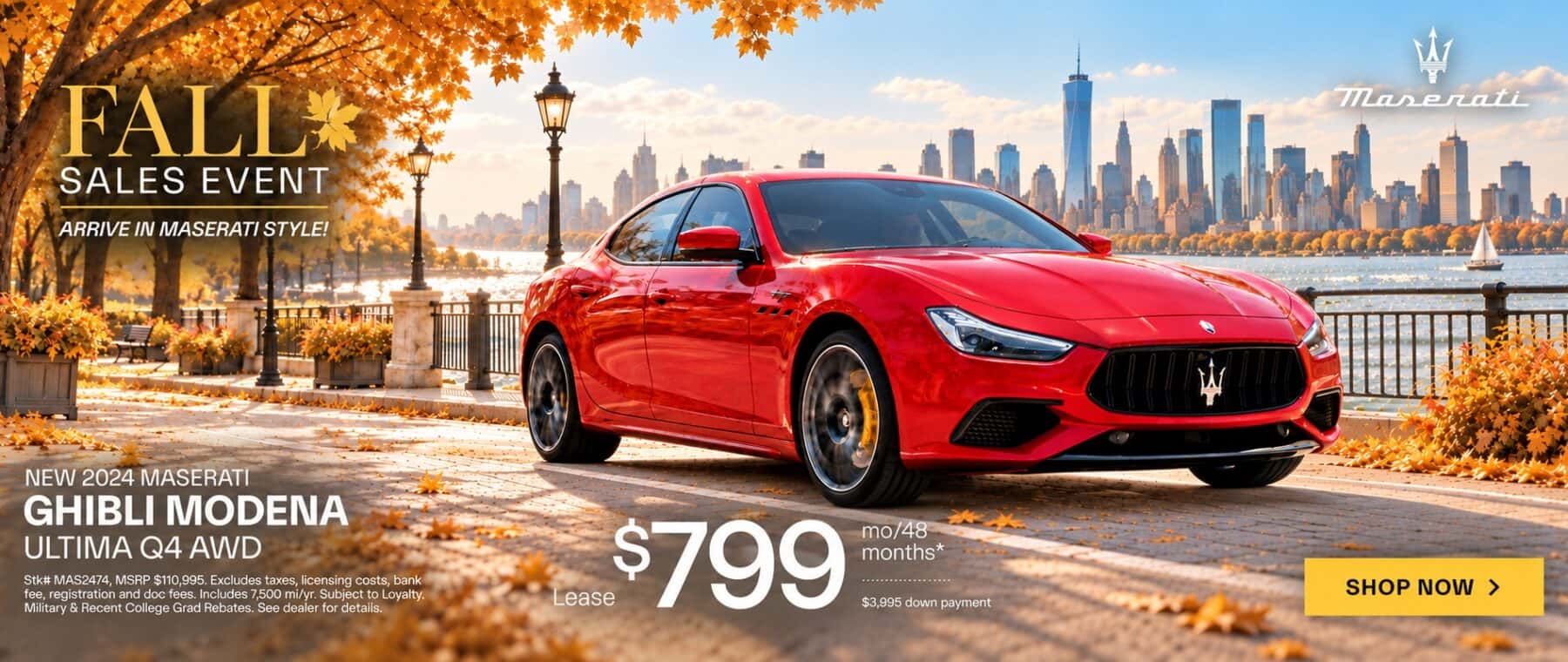 Ghibli Lease $799