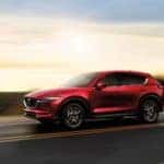 2018 Mazda CX-5 driving on the road