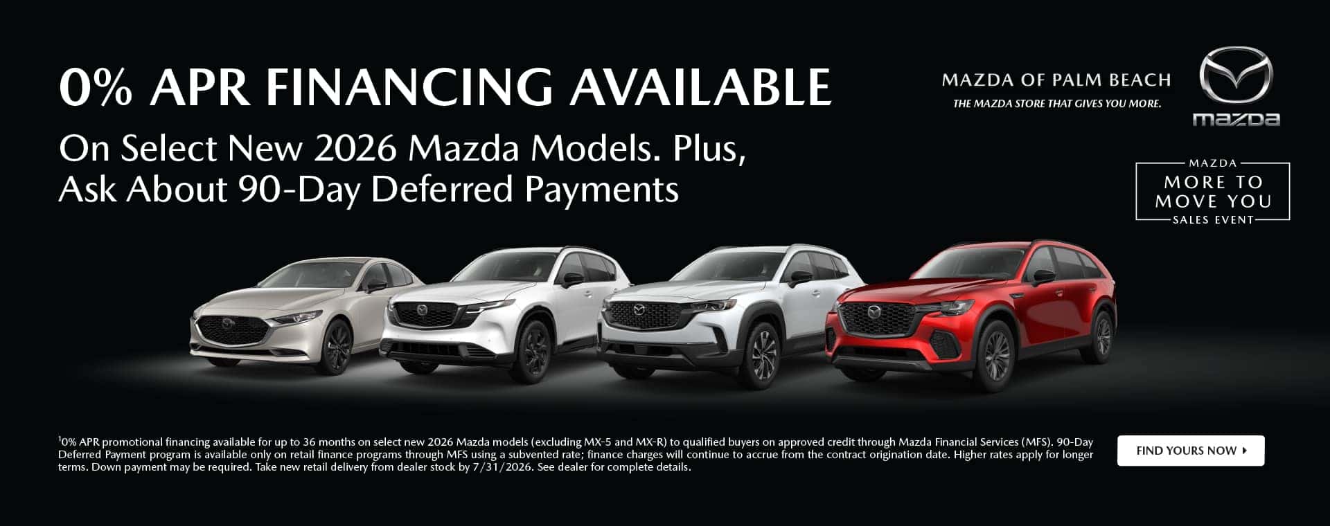 0% APR Financing