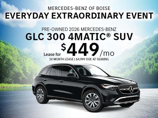 Lease Certified Pre-Owned Executive Loaner 2026 Mercedes-Benz GLC 300 4MATIC® 4D Sport Utility