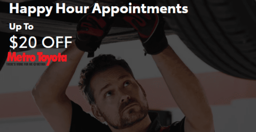 Save Up to $20 on Quick Services at Metro Toyota in Kalamazoo, MI