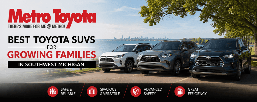 Best Toyota SUVs for Growing Families in Southwest Michigan