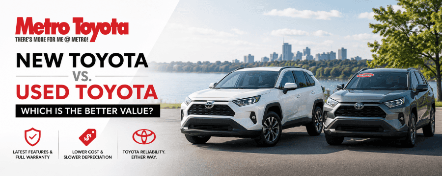 New Toyota vs. Used Toyota Comparison