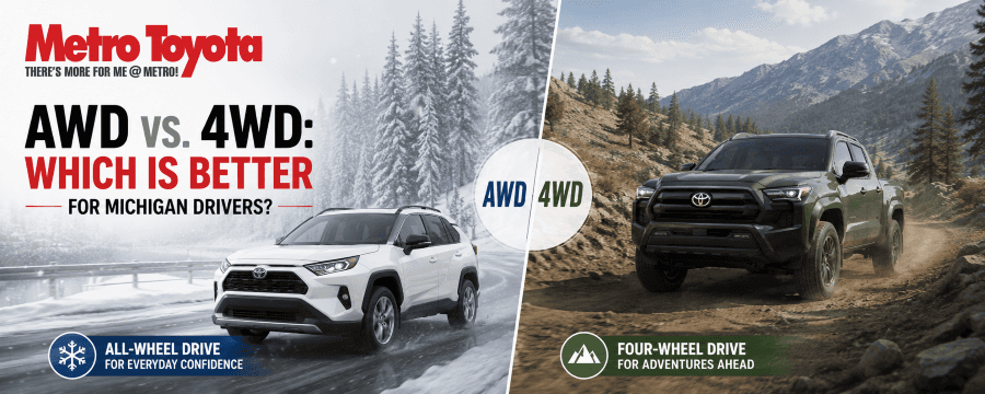 Toyota AWD vs. 4WD: Which Is Better for Michigan Drivers?