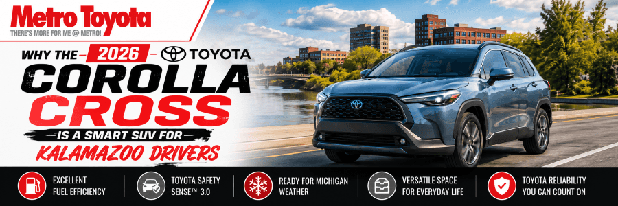 Why the 2026 Toyota Corolla Cross Is a Smart SUV for Kalamazoo Drivers