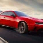 Red 2025 Dodge Charger Daytona EV