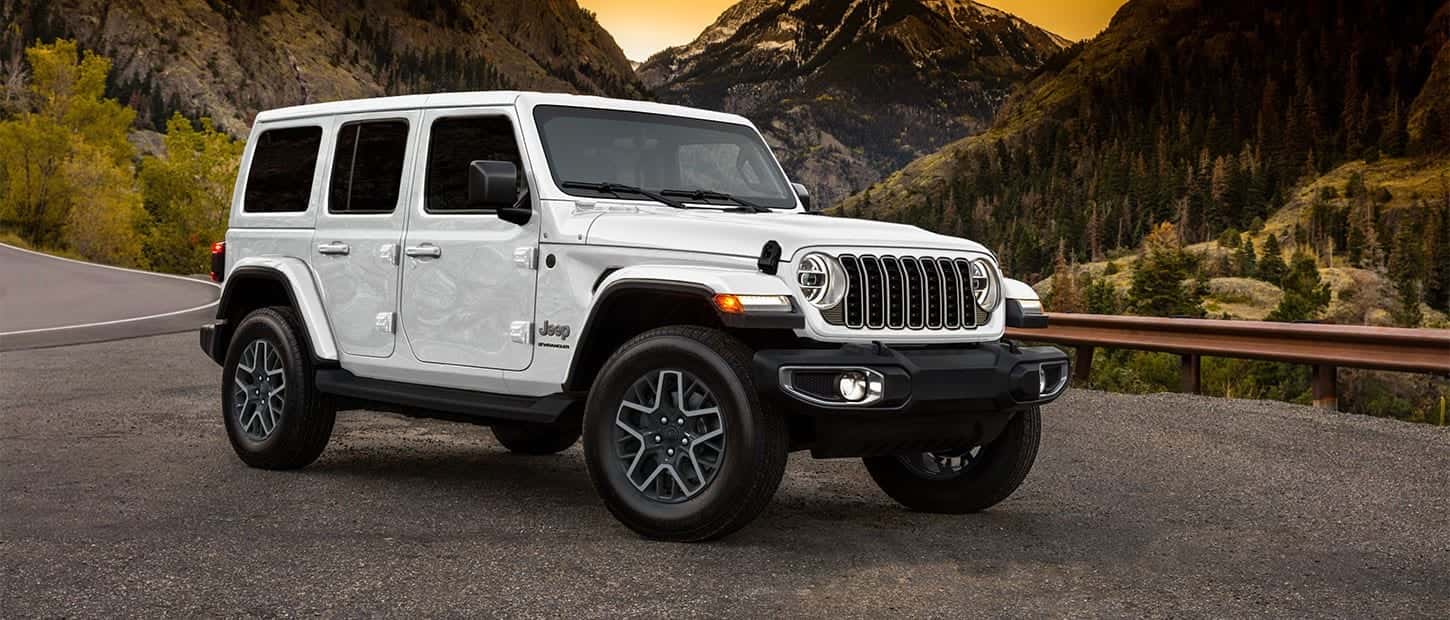 White 2025 Jeep Wrangler