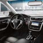 2018 nissan altima interior front seating charcoal cloth
