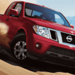 Red 2019 Nissan Frontier