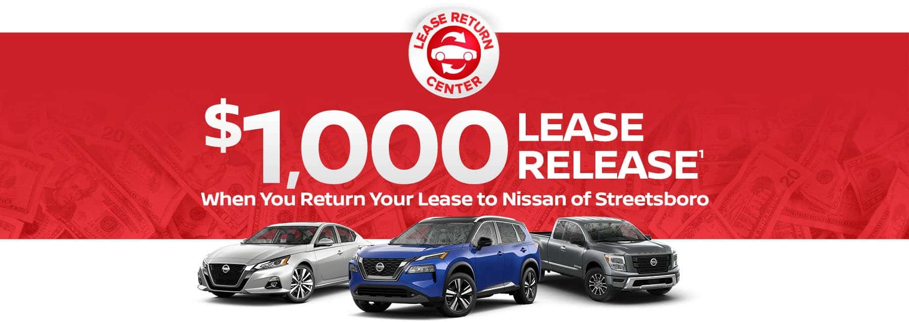 1,000 Lease Release Promotion Nissan of Streetsboro