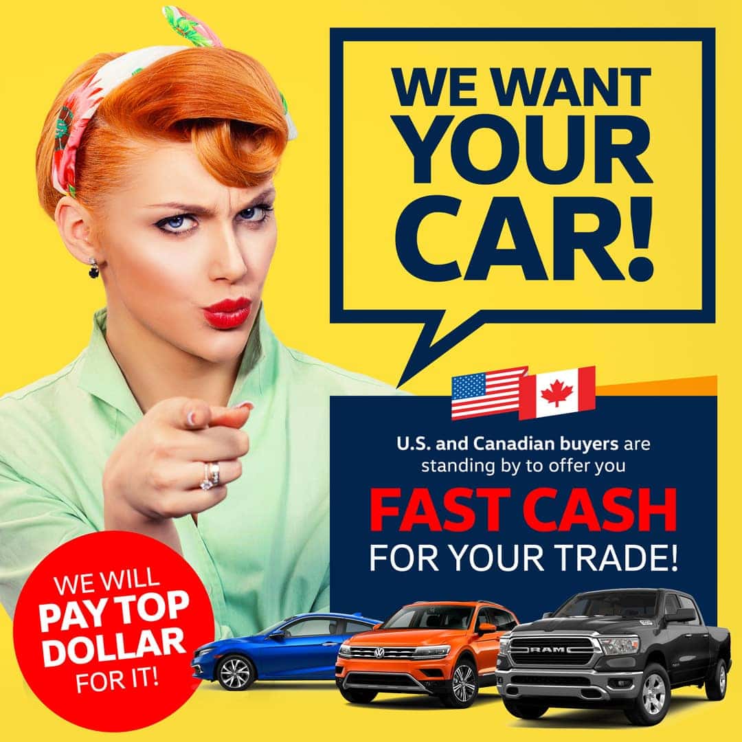 We will buy your vehicle