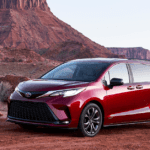 2021 Toyota Sienna XSE in Red