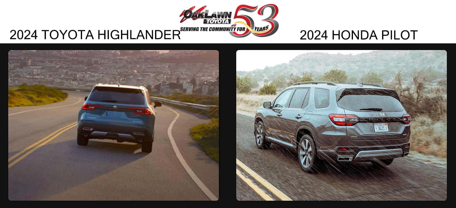 2024 Toyota Highlander vs the 2024 Honda Pilot