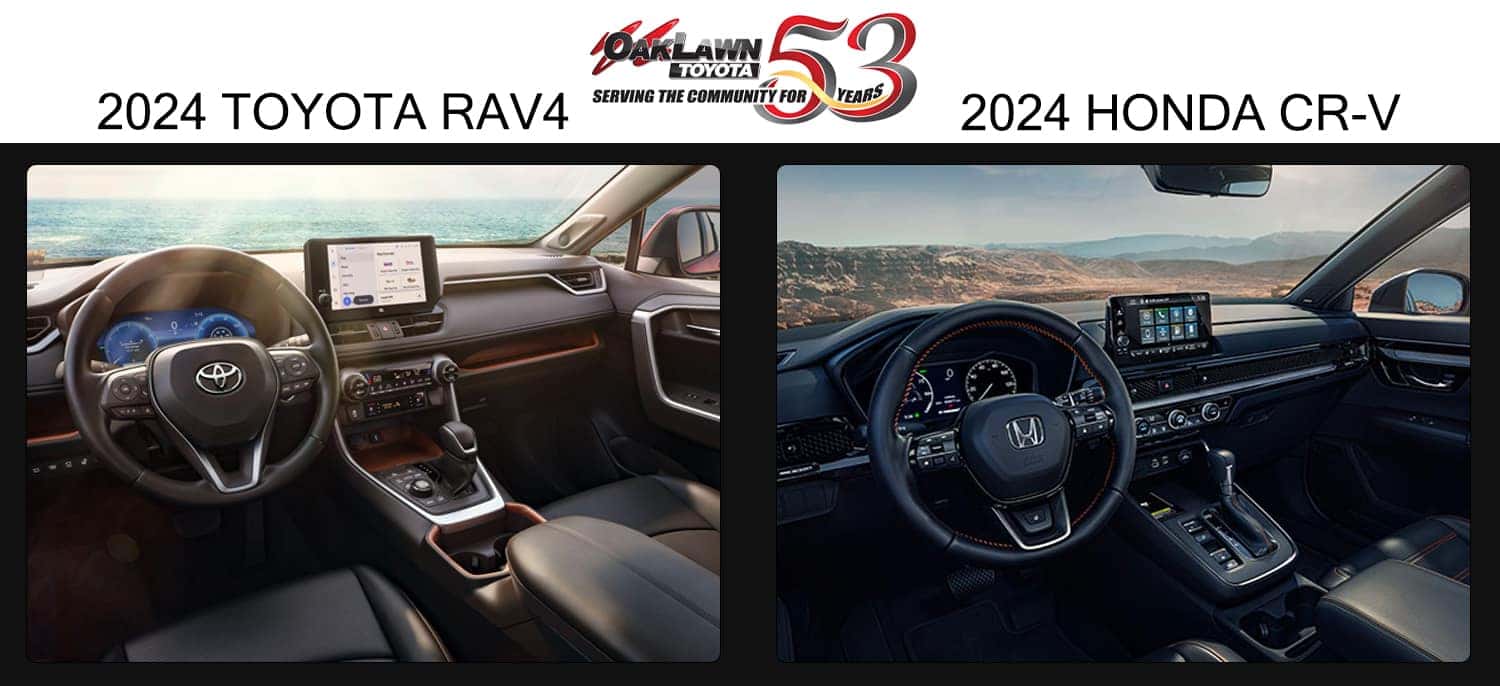 2024 Toyota RAV4 vs the 2024 Honda CR-V