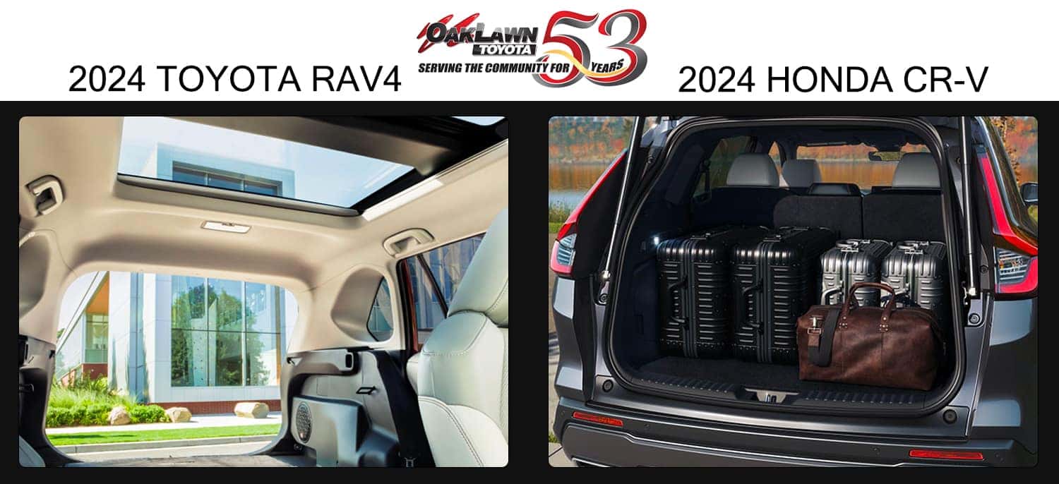 2024 Toyota RAV4 vs the 2024 Honda CR-V