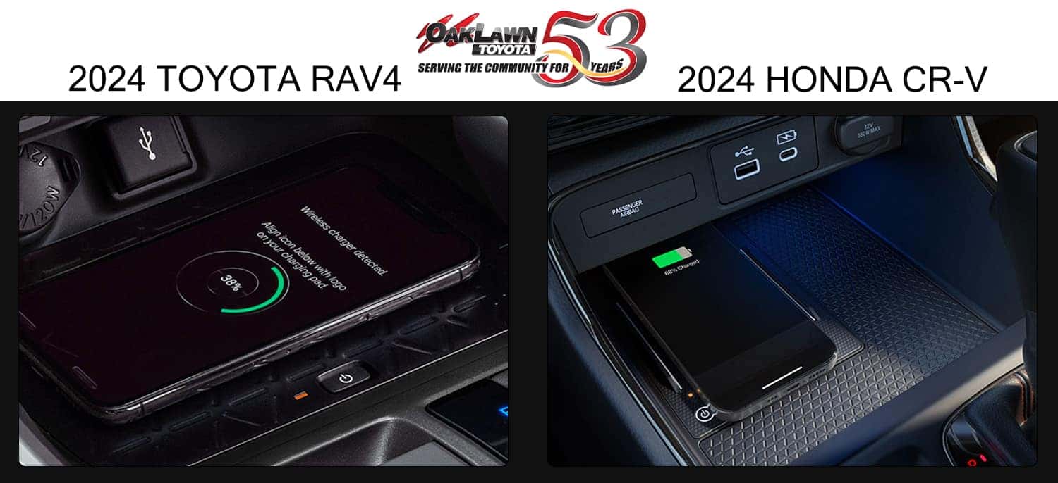 2024 Toyota RAV4 vs the 2024 Honda CR-V