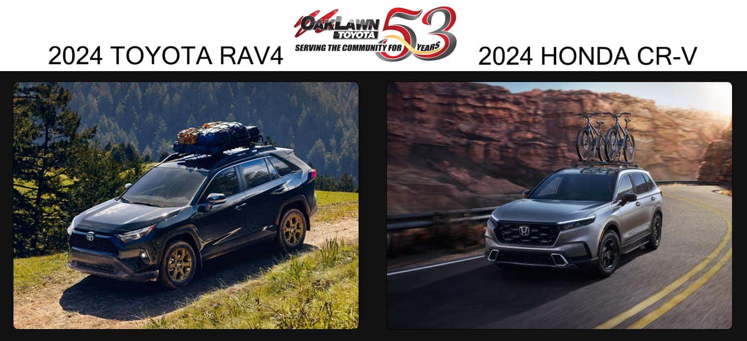2024 Toyota RAV4 vs the 2024 Honda CR-V