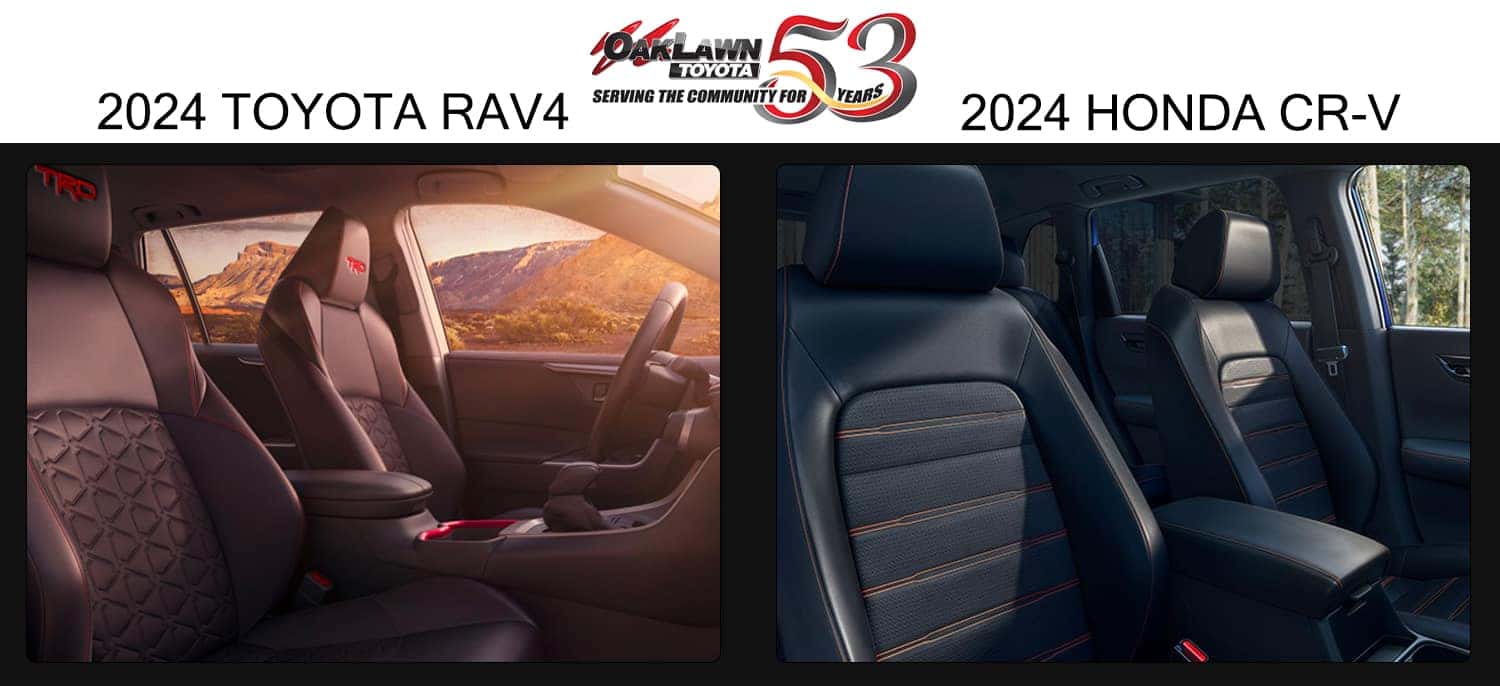 2024 Toyota RAV4 vs the 2024 Honda CR-V