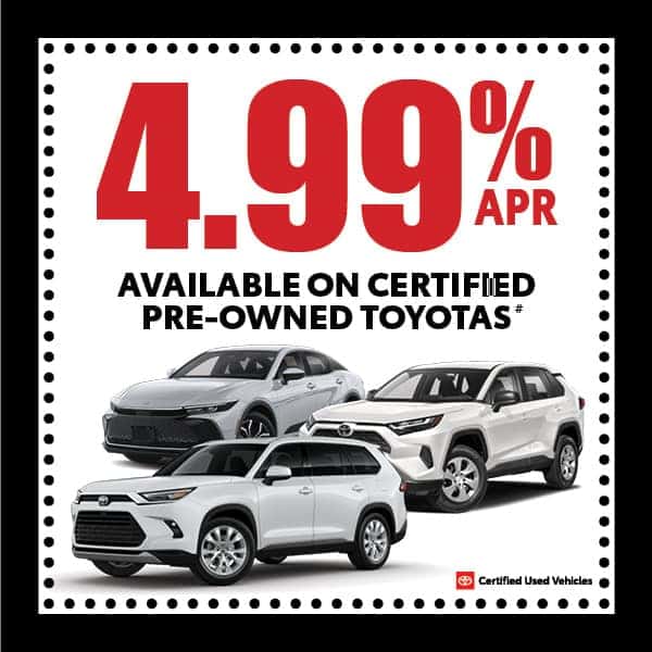 4.99% apr on CPO