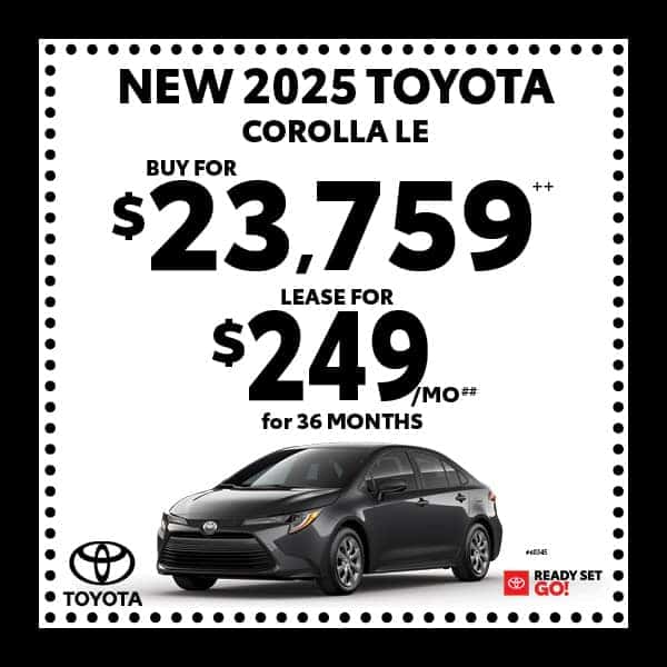 new 2025 Toyota Corolla