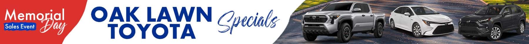 Oak Lawn Toyota March Specials