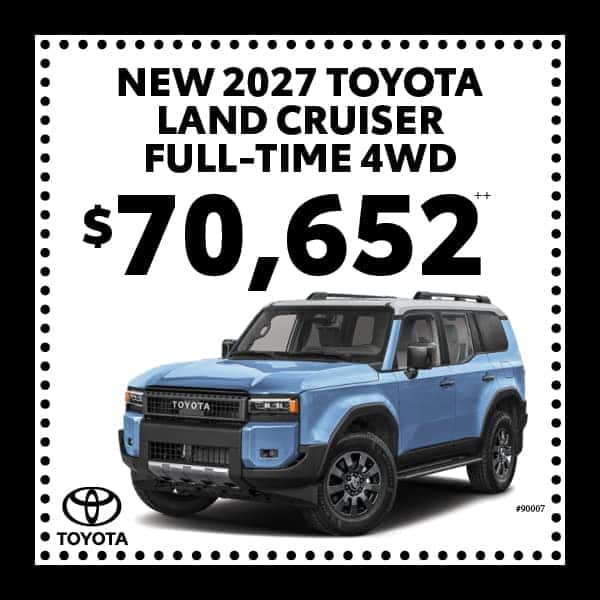 New Toyota Land Cruiser