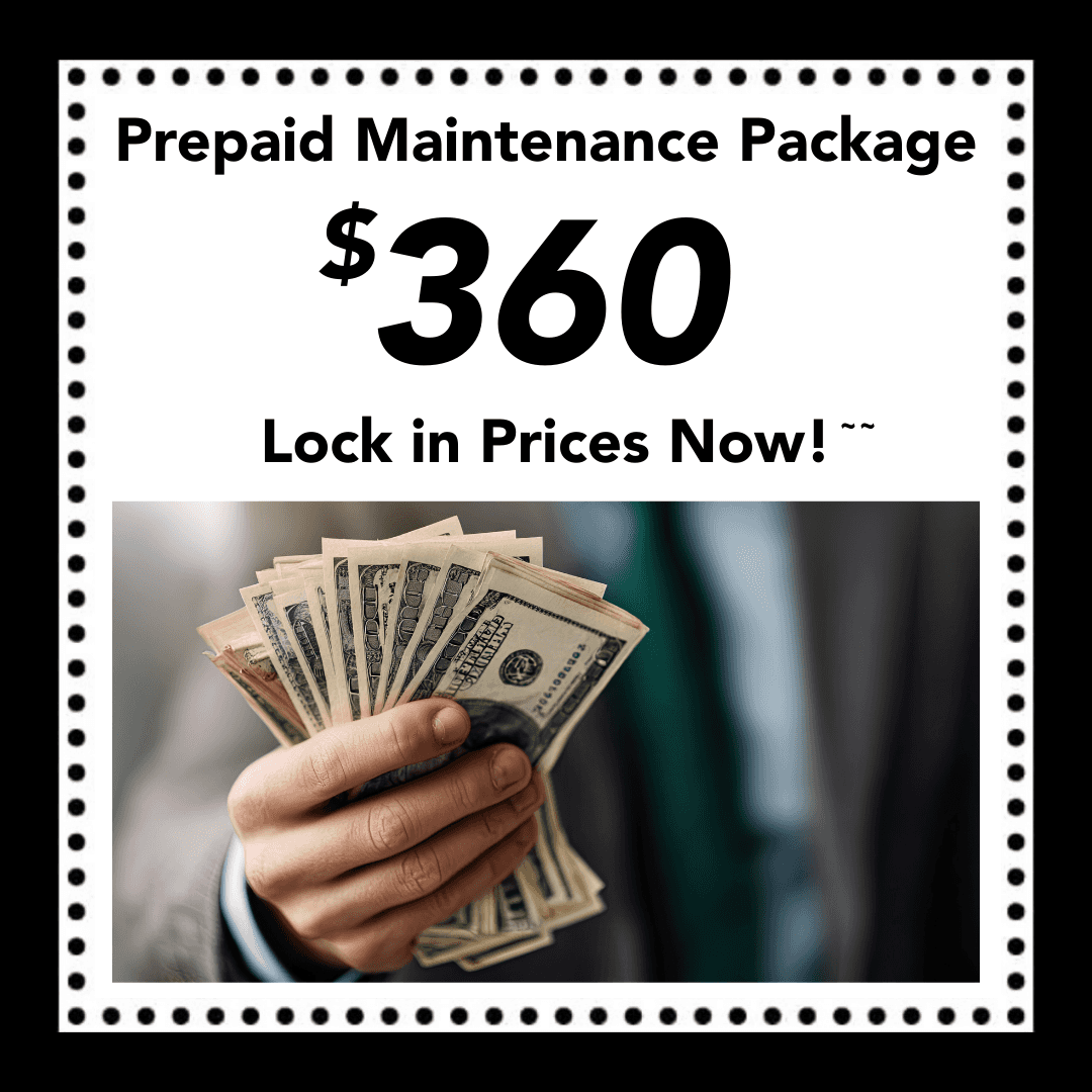 Prepaid maintenance Package
